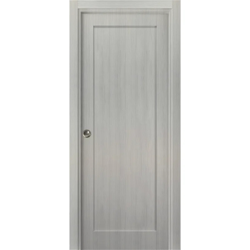 SARTODOORS Quadro Paneled Sliding Closet Door