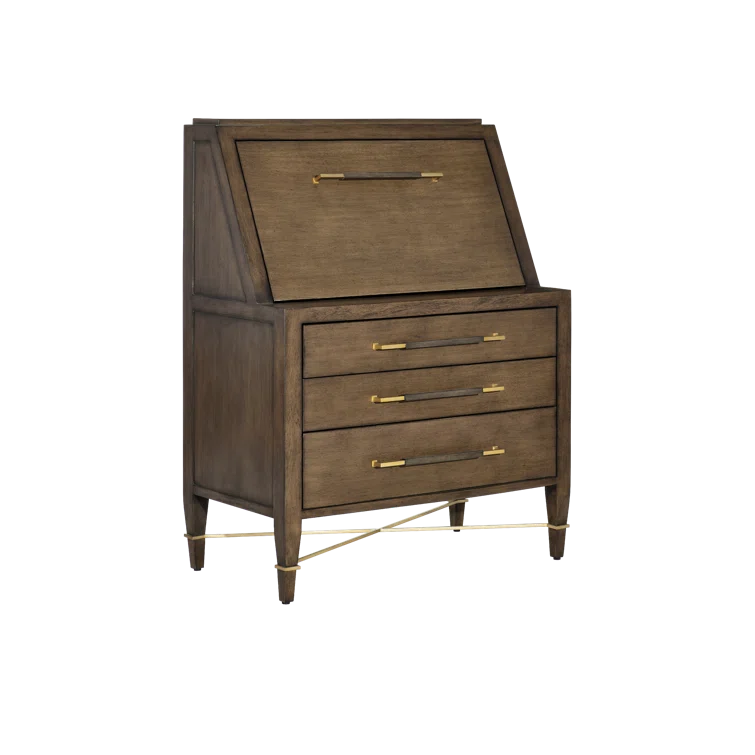 Currey & Company Verona Chanterelle Secretary Desk