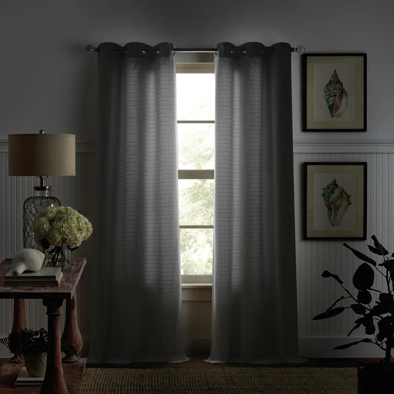 Martha Stewart Martha Stewart Sutter Curtain Panel Pair (Set of 2)