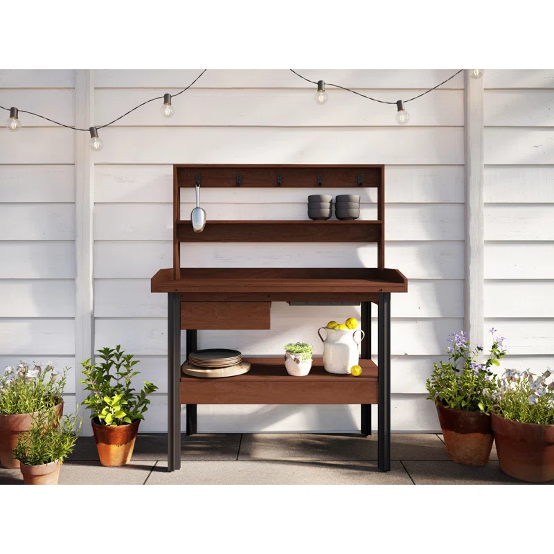 Vita Cedar Potting Bench