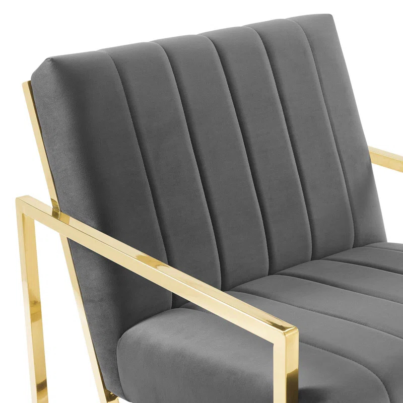 Modway Modway Inspire Channel Tufted Performance Velvet Armchair