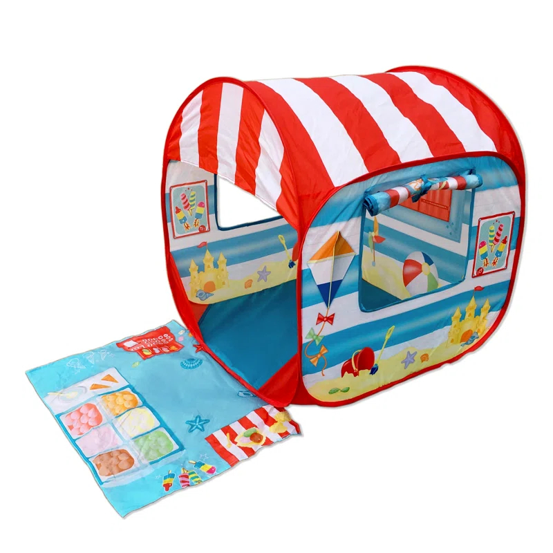 Fun2Give Fun2Give 30'' W x 30'' D Indoor / Outdoor Polyester Pop-Up Play Tent