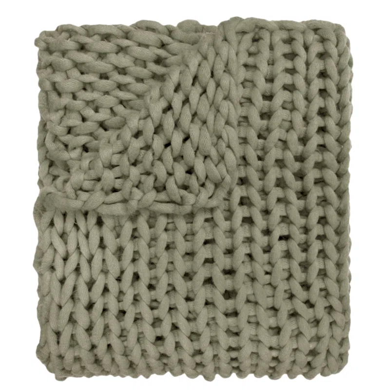 Donna Sharp Chunky Chunky Knit Throw Blanket