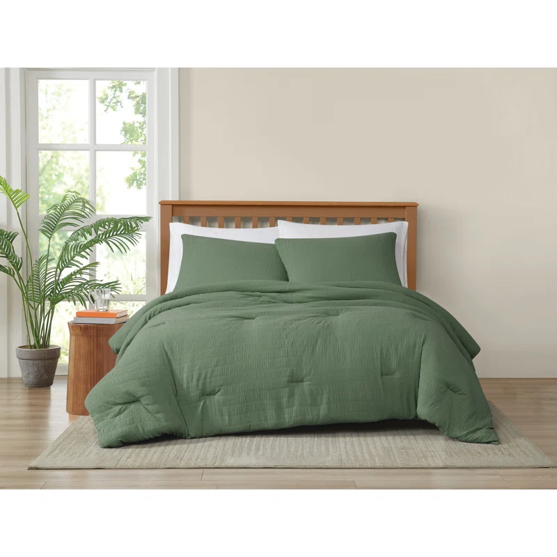 Truly Soft Truly Soft Crinkle Garment Wash Comforter Set