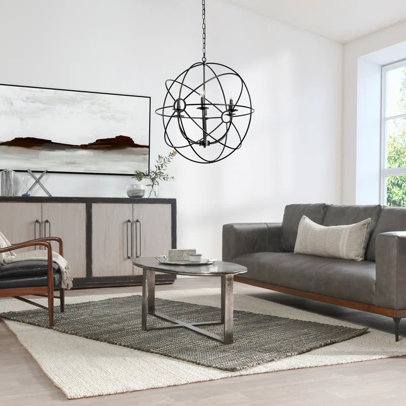 Classic Home Voltaire 6 - Light Globe Chandelier