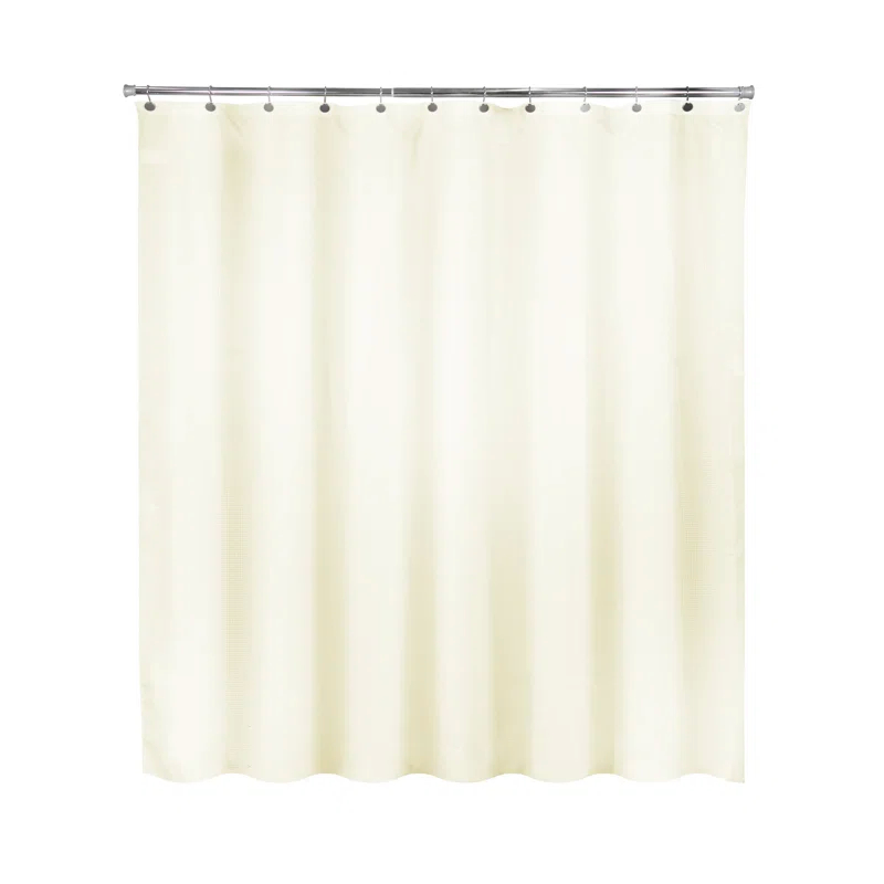 Kenney Kenney Water Repellant Jacquard Fabric Shower Curtain, 70" W x 72" H