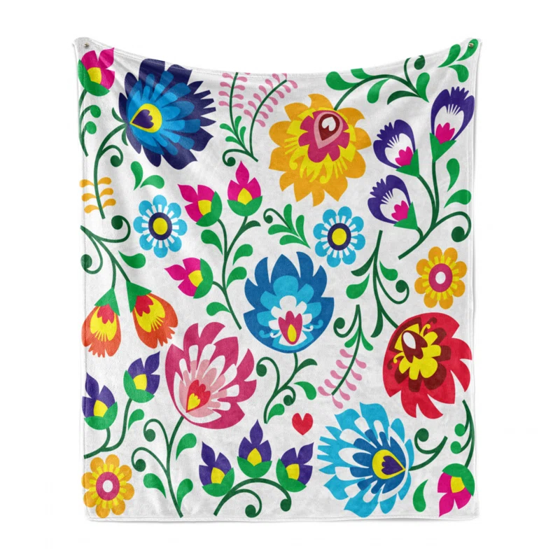 Ambesonne Hand Woven Throw Blanket