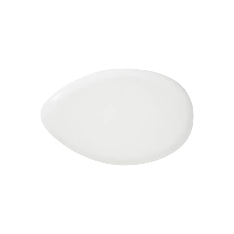 Phillips Collection Gel Coat White River Stone Solid Coffee Table