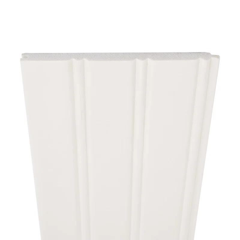 Outwater 96'' H x 5.25'' W x 0.375'' D Plastic Chair Rail