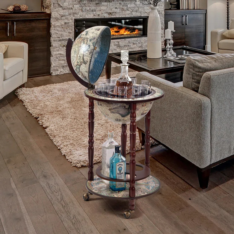 Design Toscano Crema Durata Replica Globe Bar