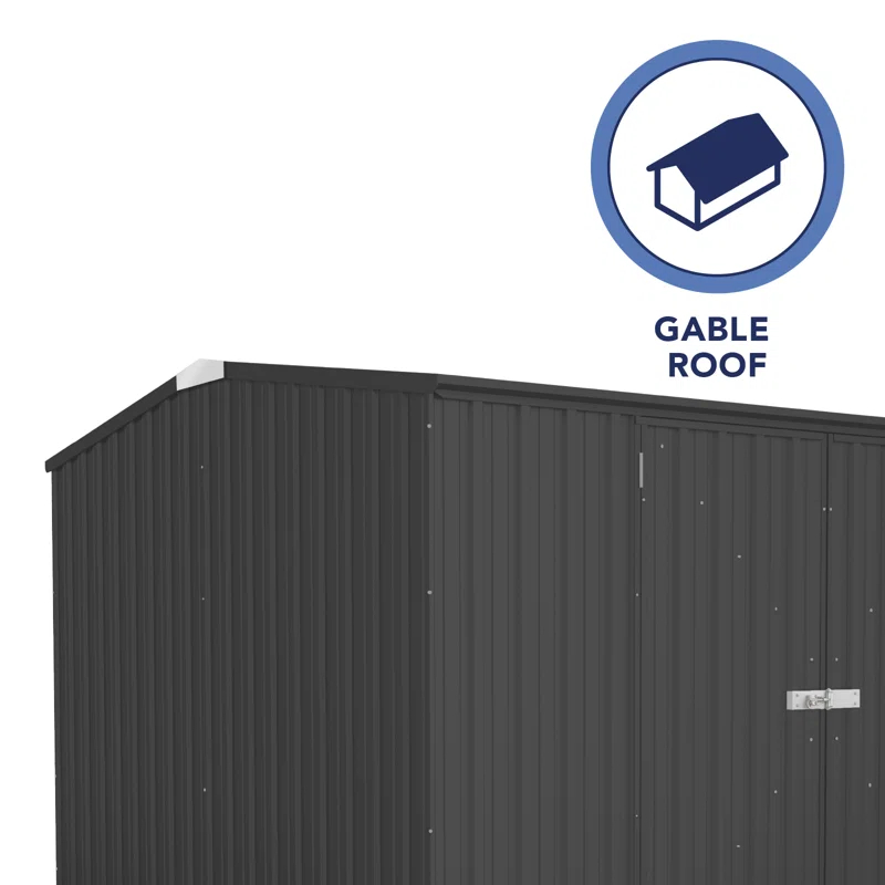 Absco Premier 10 ft. W x 10 ft. D Metal Storage Shed
