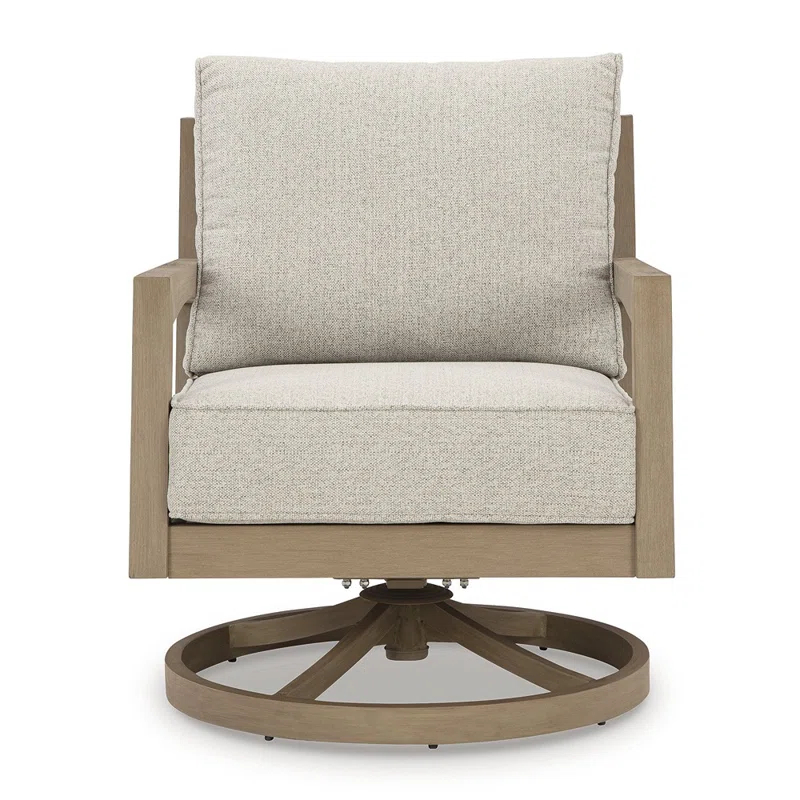 Brewster Outdoor Swivel Lounge With Cushion
