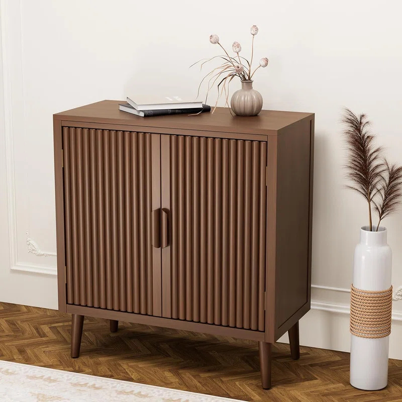 Accent Cabinet with 2 Doors and Adjustable Shelves