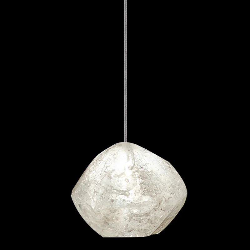 Fine Art Handcrafted Lighting Natural Inspirations 5.5" Round Drop Pendant Light