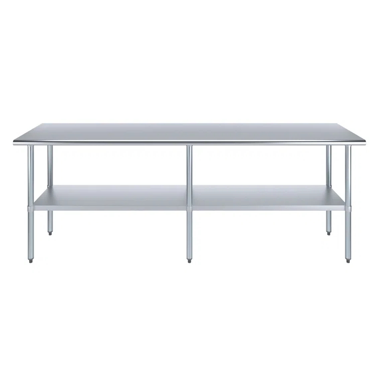 Amgood Stainless Steel Top Workbench