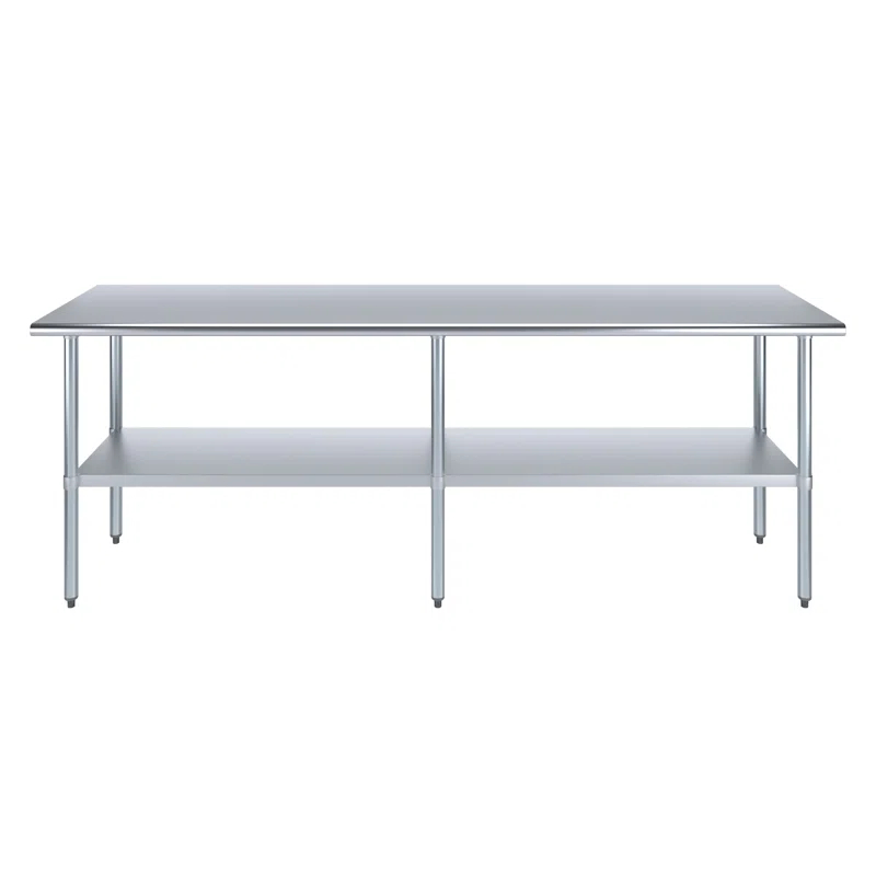 Amgood Stainless Steel Top Workbench