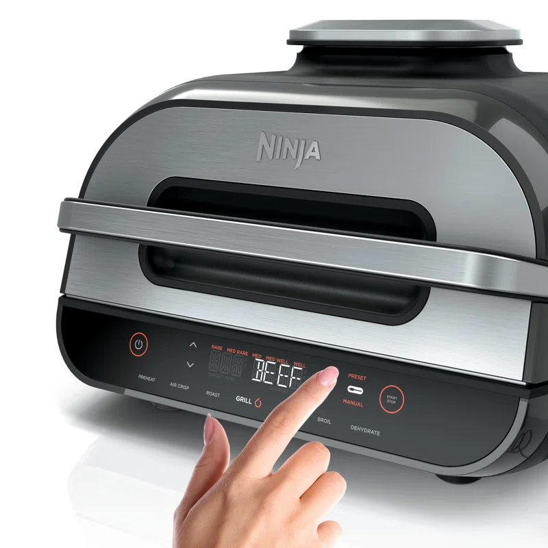 Ninja Ninja Foodi Smart XL 6-in-1 Indoor Grill with 4-qt Air Fryer, Roast, Bake, Broil, & Dehydrate