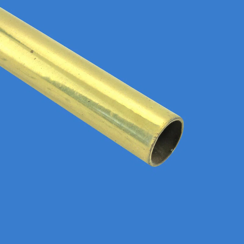 The Renovators Supply Inc. Smooth Bright Brass Stair Carpet Rod Tubing 1/2"OD 36" Renovators Supply