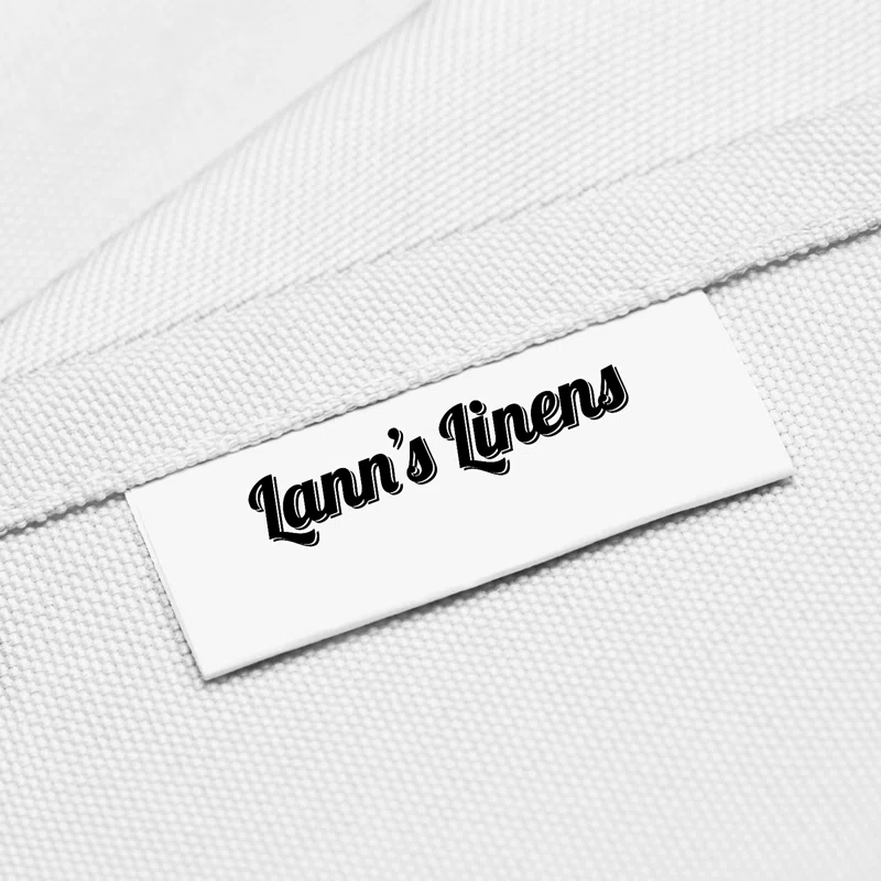 Lann's Linens Solid Color Rectangular Tablecloth (Set of 10)
