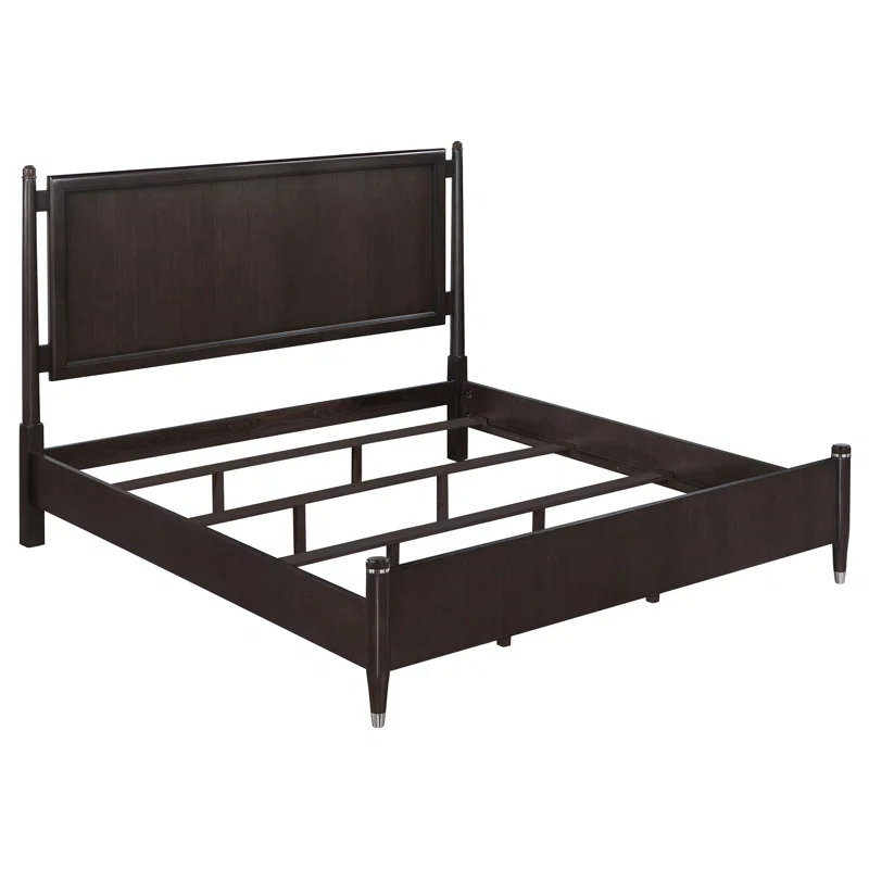 Kirby Kha Emberlyn Wood Poster Bed Brown
