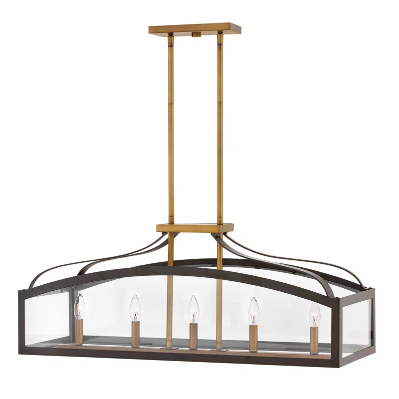 Hinkley Clarendon 5-Light Kitchen Island Linear Pendant