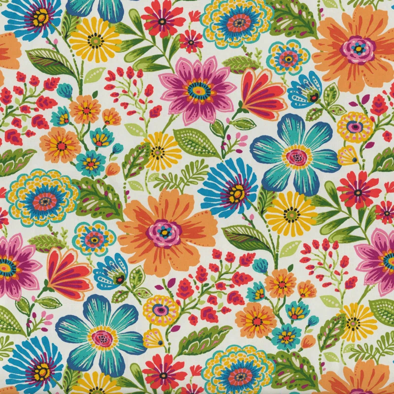 Pillow Perfect Floral Indoor/Outdoor Reversible Throw Pillow (Set of 2)