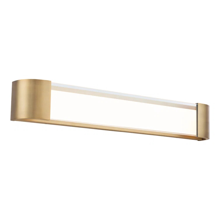 Everly Quinn Strattford Dimmable LED Bath and Wall Light Bar