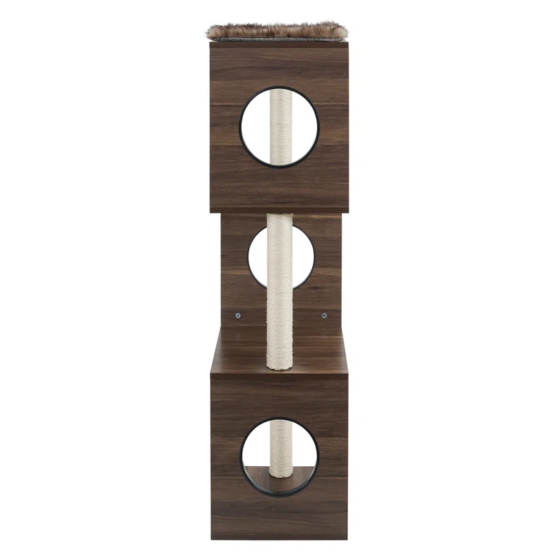 Sam's Pets Sheree Cat Tree 50" modern and easy clean