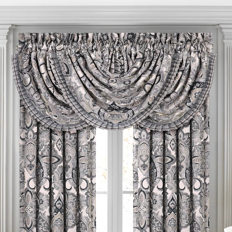 Five Queens Court Giselle Window Waterfall Valance