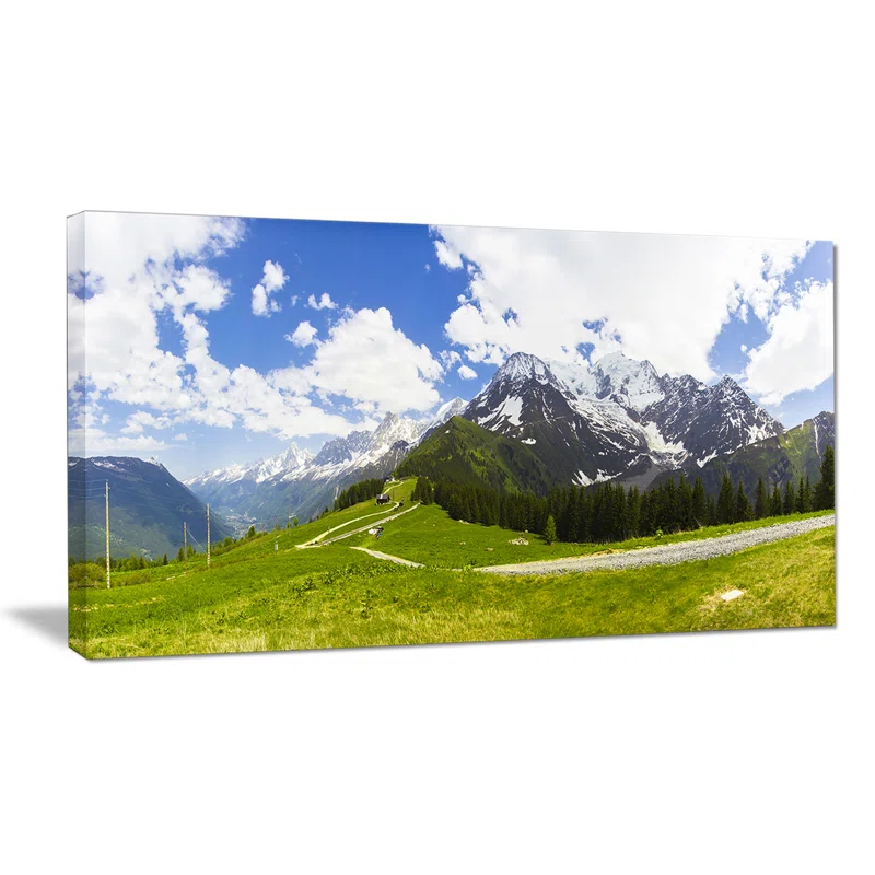 Design Art " Valley In French Alps "