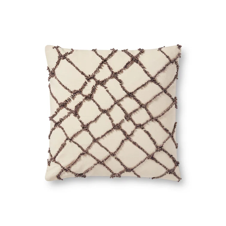 Loloi Rugs Geometric Cotton Throw Pillow
