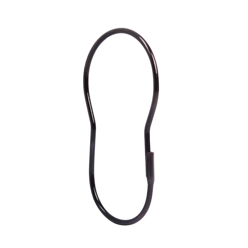 Utopia Alley Utopia Alley Rustproof Fixed Mount Single Curved Shower Rod, Aluminum, adjustable from 45" to 72" Wide