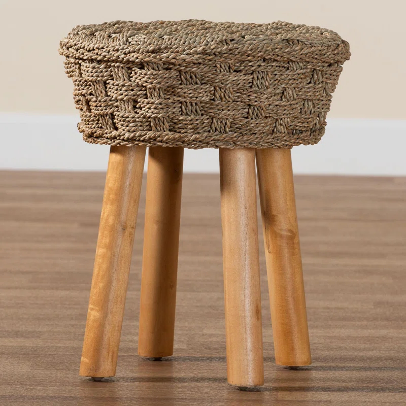 Seagrass Accent Stool