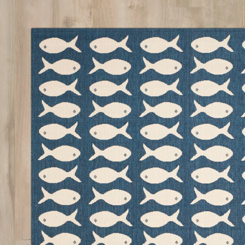 Highland Dunes Paugh Performance Animal Print Rug