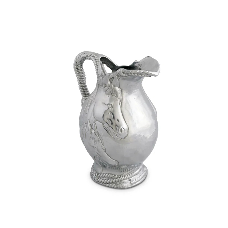 Arthur Court Designs Equestrian Horse and Rope Pitcher