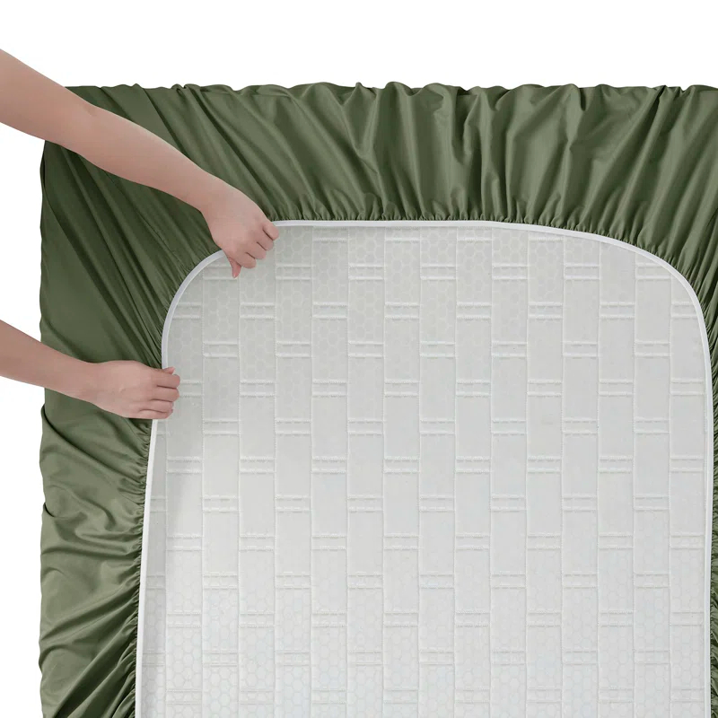 Nestl Double Brushed Hotel Luxury Sheet Set with Extra Soft Sheets & Pillowcases