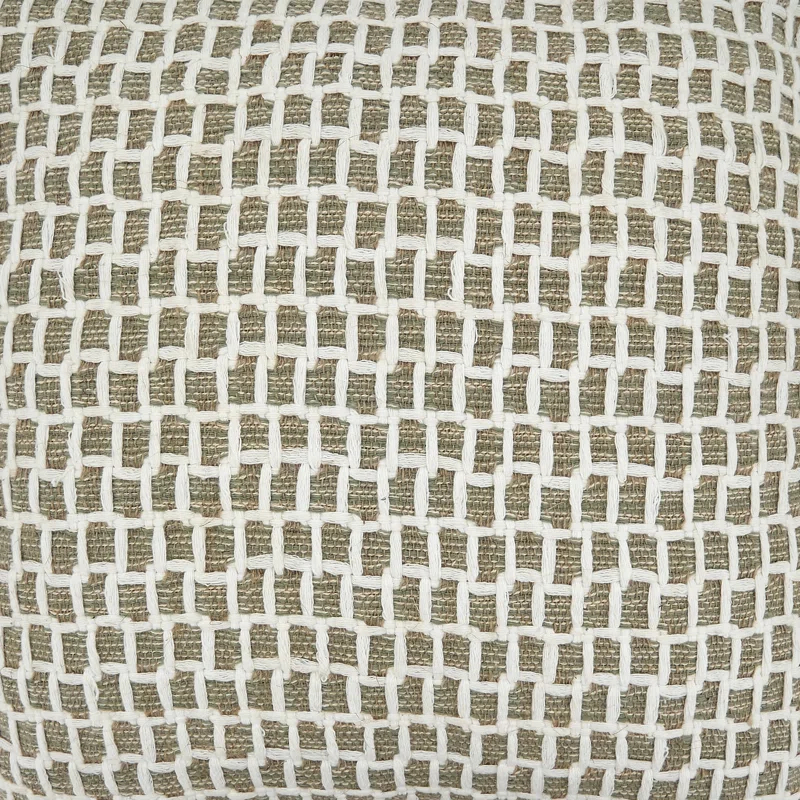 Gina Appliqued Cotton Pillow Cover