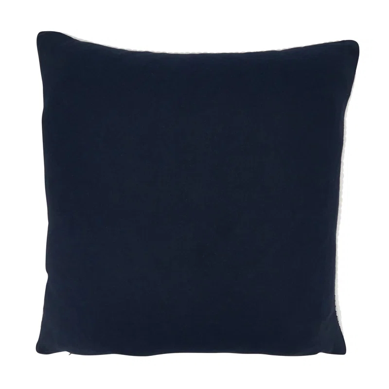 Saro Naviguer Collection Cotton Throw Pillow