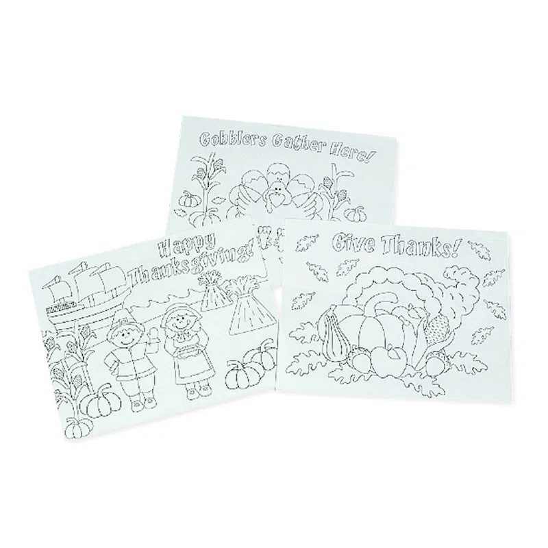 The Holiday Aisle® ZiZi Paper Kids Rectangle Placemat