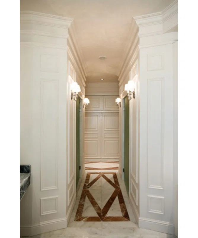 1-5/8 in x 2 in x 78-3/4 in Primed White Plain Polyurethane Crown Moulding (Set of 2)