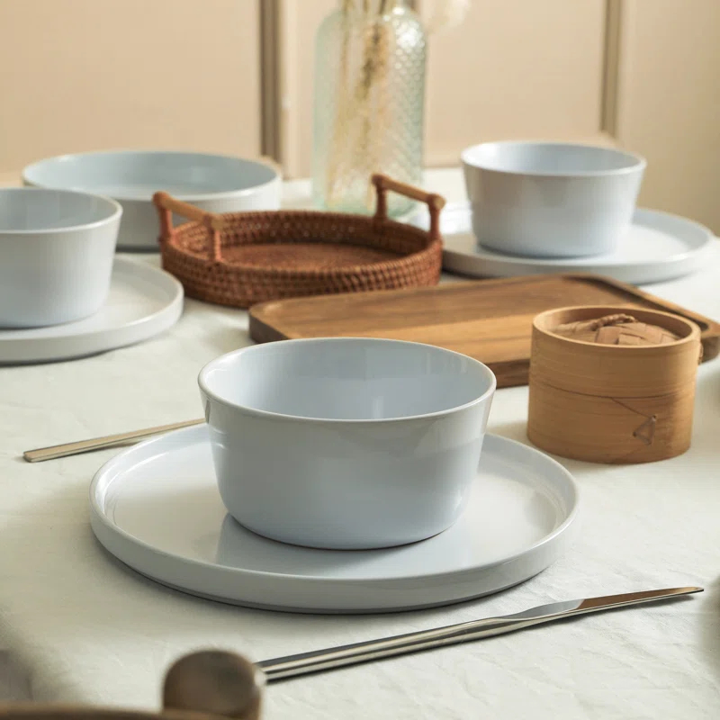 Celina 12-Piece Dinnerware Set Stoneware