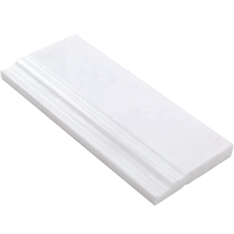 Bond Tile 12'' L x 4.75'' W Marble Tile Trim