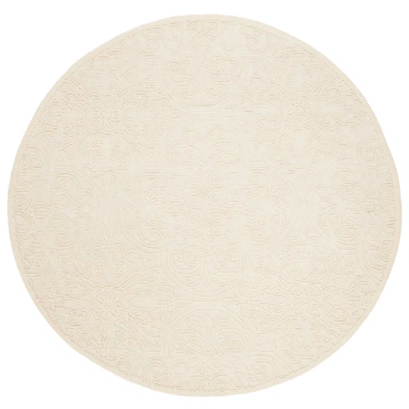 Martha Stewart Rugs Martha Stewart Hand Tufted Wool And Cotton With Latex Damask Rug