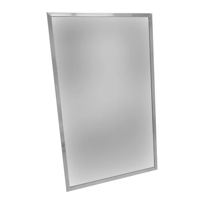 Brey-Krause Metal Flat Wall Mirror