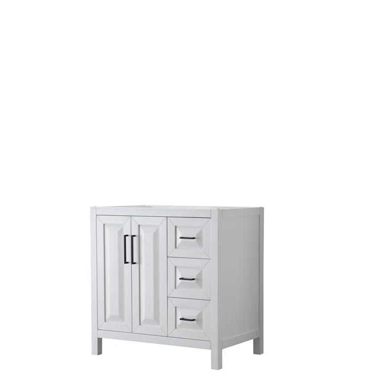 Wyndham Collection Daria 35" Single Bathroom Vanity Base Only