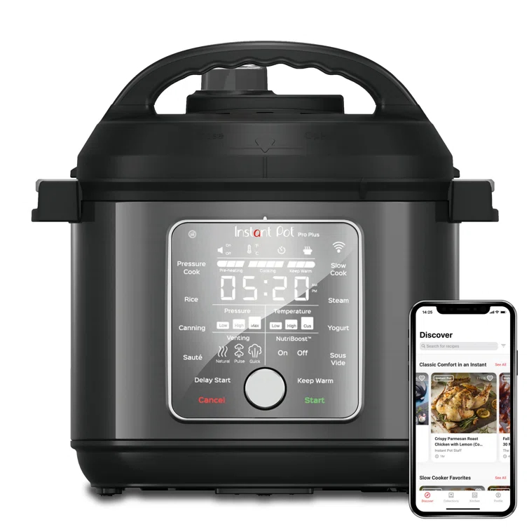 Instant Pot ® 6-Quart Pro Plus ™ Smart Pressure Cooker