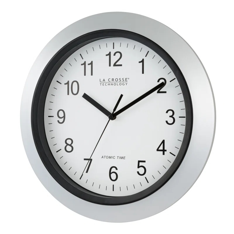 Weatherby 12" Atomic Analog Wall Clock
