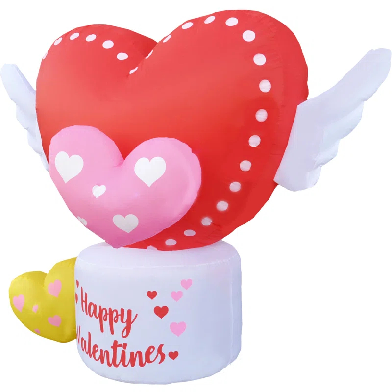 Fraser Hill Farm Heart with Wings Inflatable