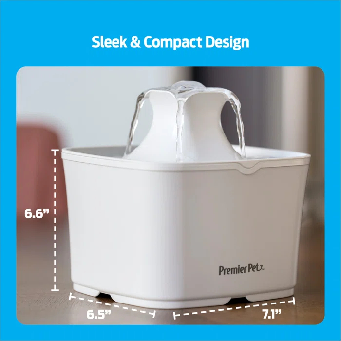 Premier Pet Premier Pet 60 Oz Pet Fountain