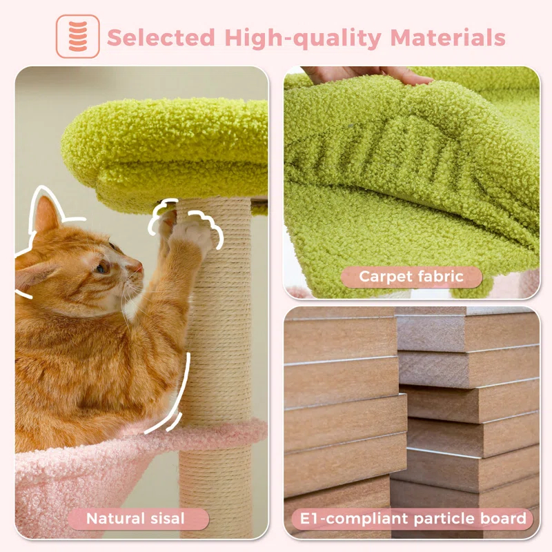 Indoor 35.4"H Cat Tree